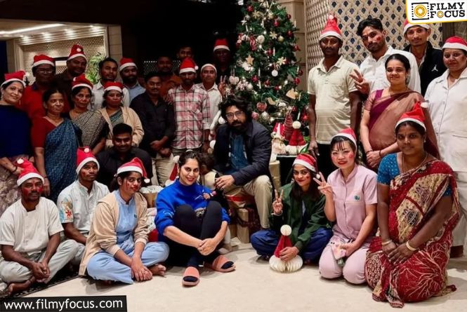 Ram Charan And Upasana Celebrate Christmas With Family