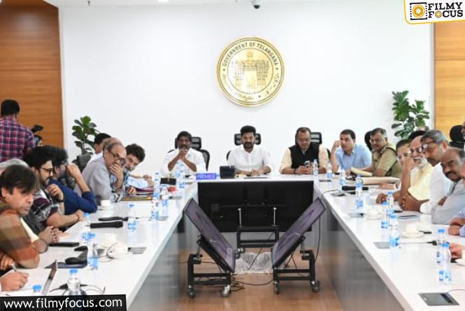 TFI Leaders Hold Discussion With Telangana CM