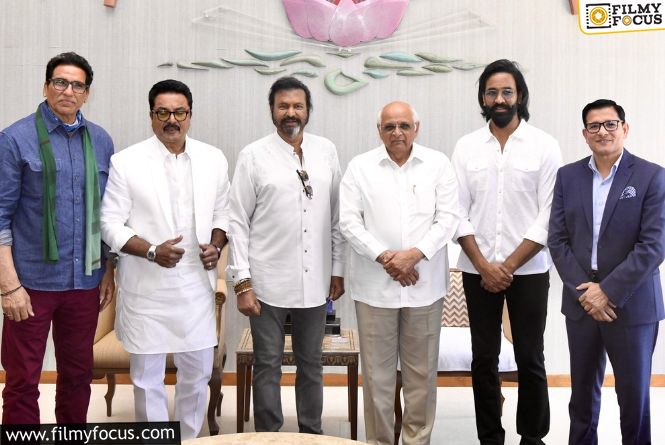 Kannappa Team Meets Gujarat CM, Gears Up For Grand Release