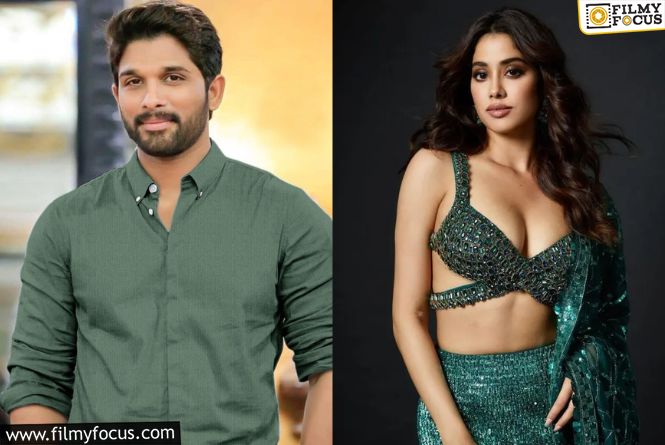 Will Janhvi Kapoor Star Opposite Allu Arjun..?