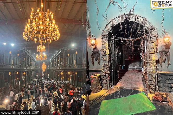 The RajaSaab Movie Sets