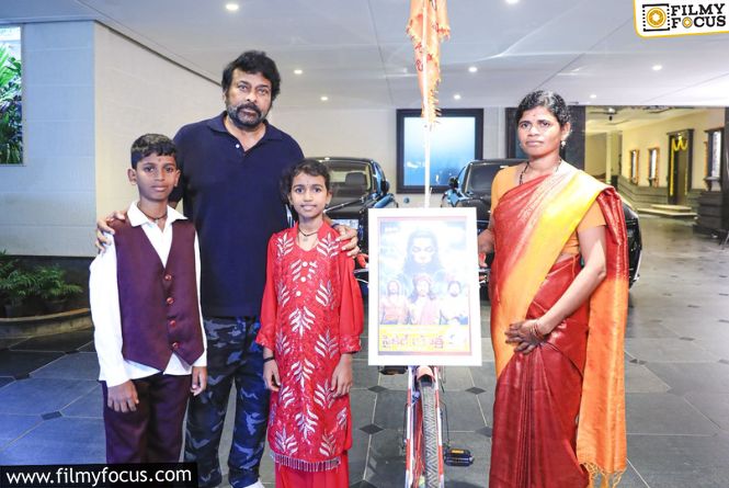 Chiranjeevi’s Heartfelt Gesture To A Devoted Fan