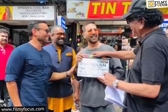 Akshay And Saif Shoot Intense Action Sequence For Haiwaan