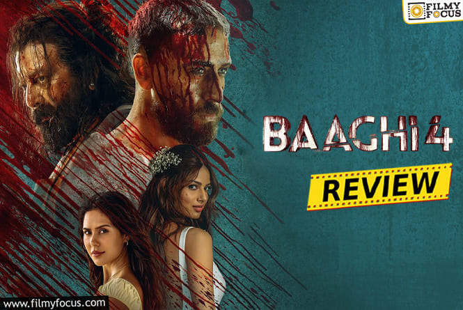 Baaghi 4 Movie Review & Rating!