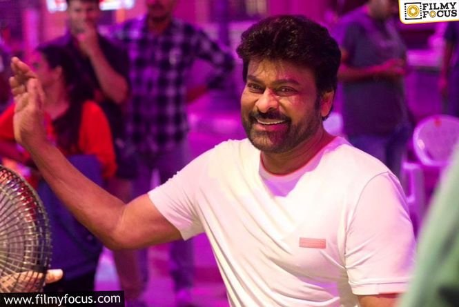 Chiranjeevi’s Energetic Song Shoot Creates Buzz