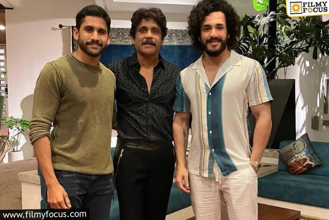 Fans Excited As #King100 Hints At Akkineni Trio Reunion