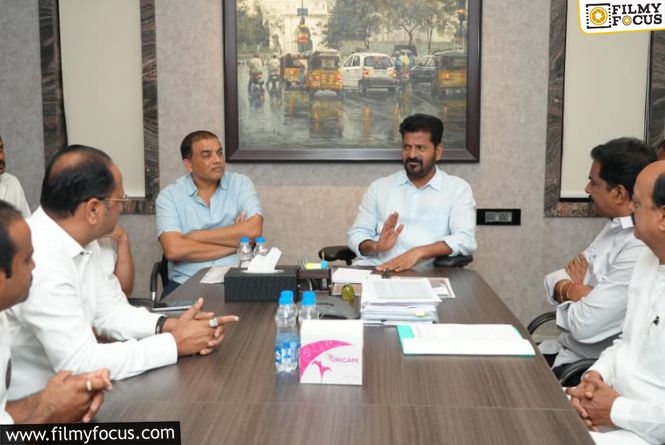 Revanth Reddy Meets Film Industry Unions, Assures Welfare Steps