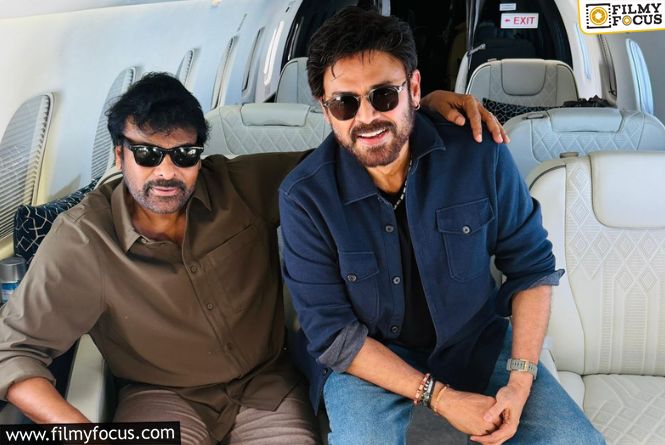 Golden Era Bonds: Chiranjeevi & Venkatesh Head To 80’s Reunion