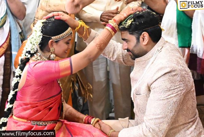 Joyous Moments: Nara Rohith And Sirisha Lella’s Wedding Graces Hyderabad