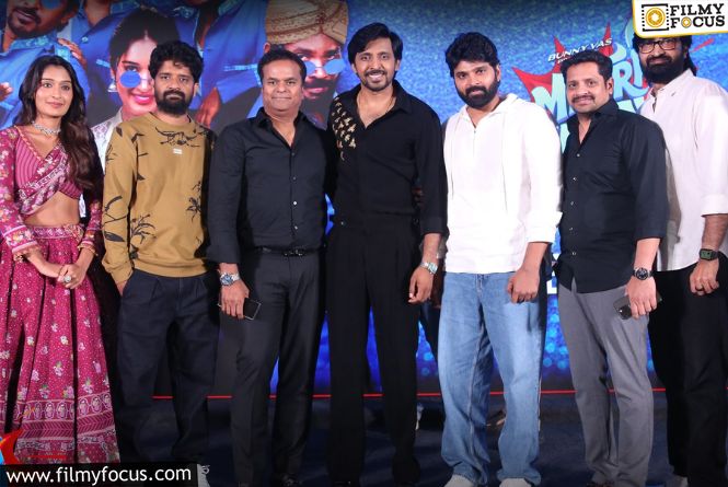Team Mithra Mandali Spreads Festive Cheer At Pre-Release Event