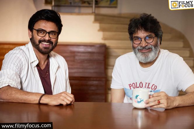 Venkatesh Returns To Shoot Trivikram’s Fun Family Drama