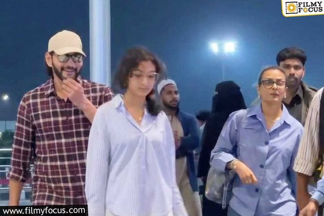 From Set To Jet: Mahesh’s Quick Escape