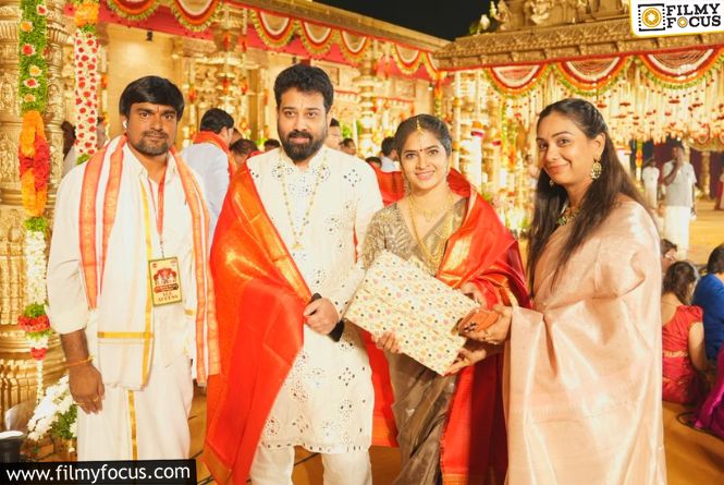 Grand Sri Srinivasa Kalyanam Organized Under The Leadership Of Mahaa News Chairman Marella Vamsi Krishna