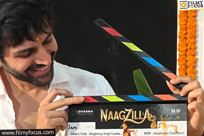 Kartik Aaryan Roars Into Action With Fantasy Adventure Naagzilla