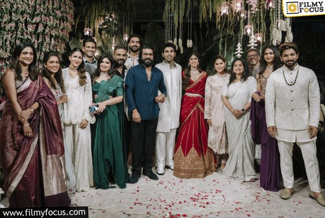 Mega-Allu Family Reunites In Style At Allu Sirish’s Engagement