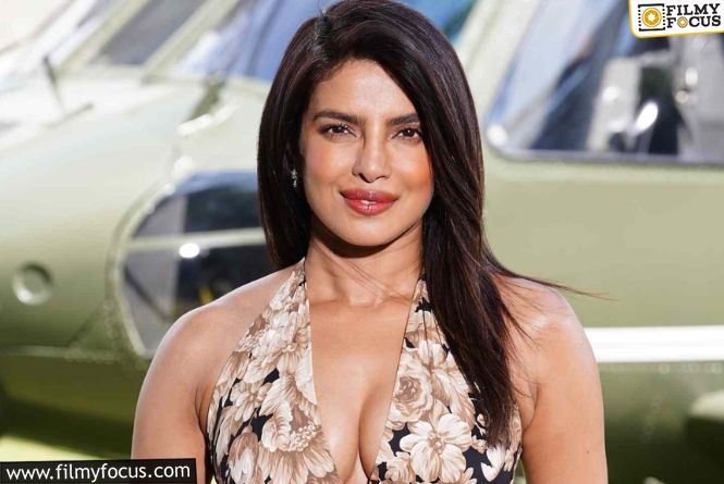 Priyanka Chopra Lands In Hyderabad For SSMB29 Event