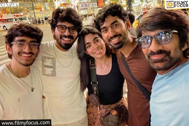 Ravi Teja Introduces Daughter Mokshada To Film Production