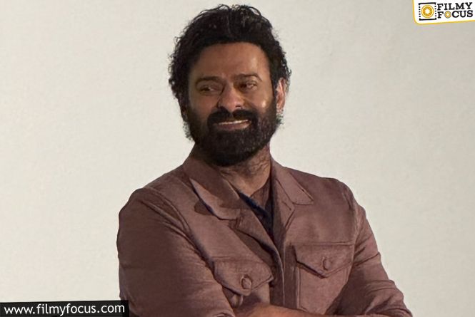 Is This Prabhas Look For Spirit?
