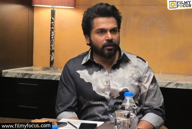 Karthi Confirms His Next Telugu Project